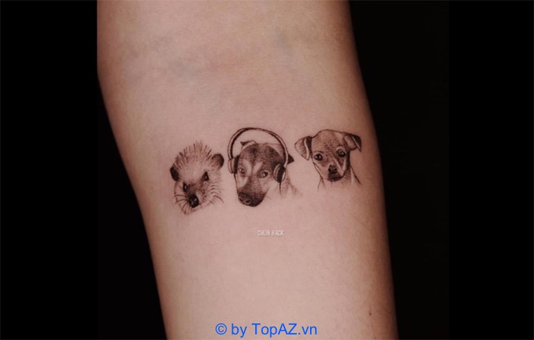 Mini tattoo  Hình xăm mini cho các bạn trẻ lần đầu đi xăm  TooArt   Tattoo and Piercing Salon