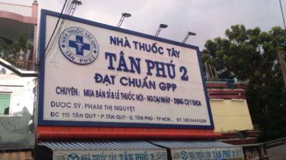 nhà thuốc tại quận Tân Phú