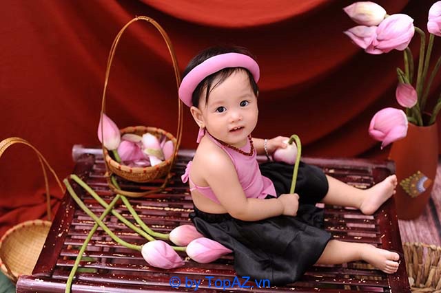 Studio chụp ảnh cho bé tại Hà Nội