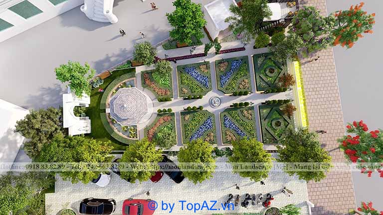Công ty thiết kế thi công cảnh quan sân vườn tại Hà Nội