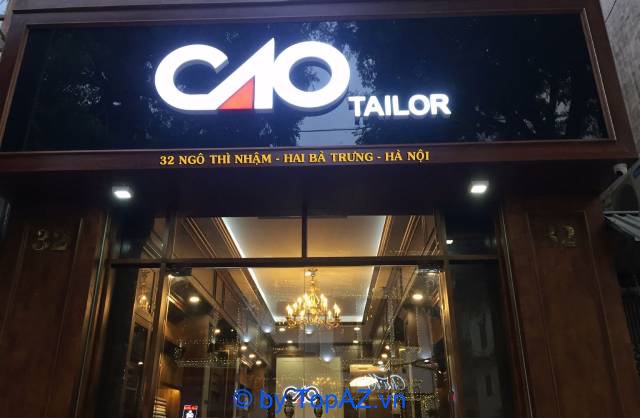 cửa hàng may vest nam tại Hà Nội