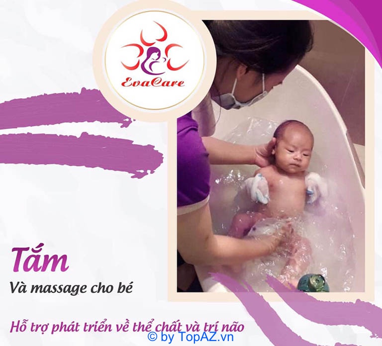 Dịch vụ tắm cho em bé tại nhà ở Hà Nội