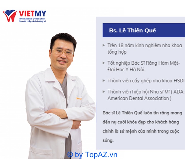 bác sĩ niềng răng giỏi tại Hà Nội