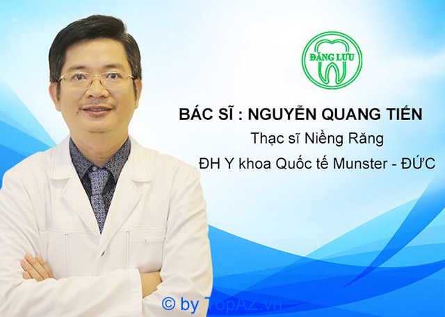 Thạc sĩ Nguyễn Quang Tiến-bác sĩ niềng răng giỏi tại TPHCM