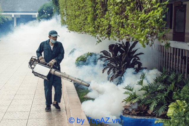 Phun thuốc diệt muỗi cũng là phương pháp diệt muỗi tận gốc được Vietnam Pest Control sử dụng