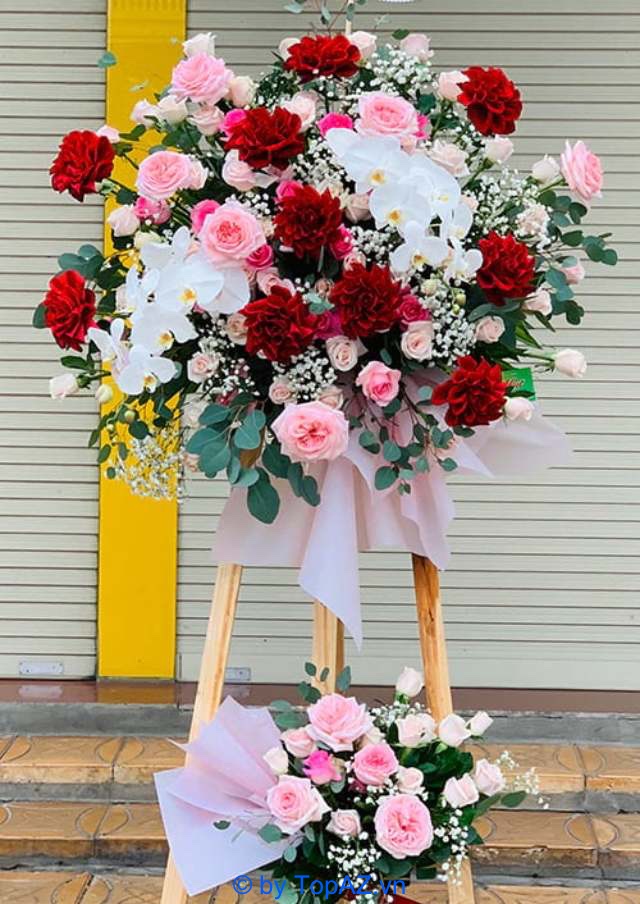 Shop hoa tươi Vip cũng là một cái tên không thể bỏ qua khi nhắc đến các địa chỉ bán hoa khai trương tại Đà Nẵng