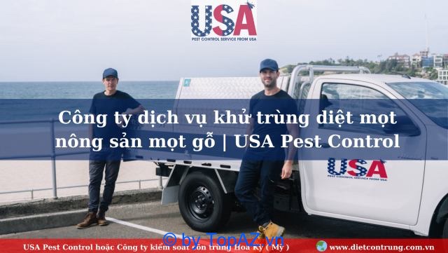 USA Pest Control là công ty kiểm soát mối mọt và côn trùng nổi tiếng toàn cầu đến từ Mỹ