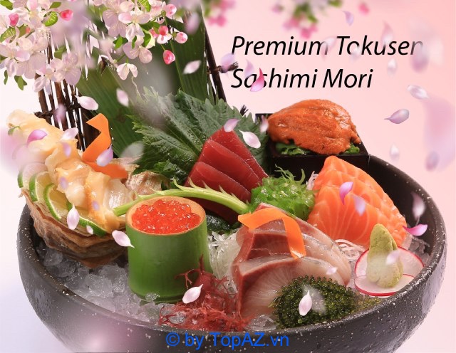 Nếu là tín đồ của sushi và sashimi, bạn nhất định phải thử Chiyoda Sushi Bến Thành