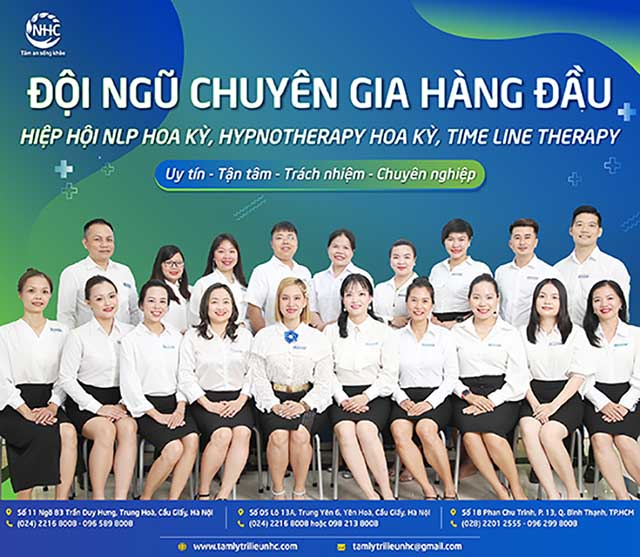 NHC Việt Nam ứng dụng các liệu pháp và kỹ thuật riêng trong quá trình cải thiện tâm lý mà không cần phải sử dụng bất kỳ loại thuốc nào.