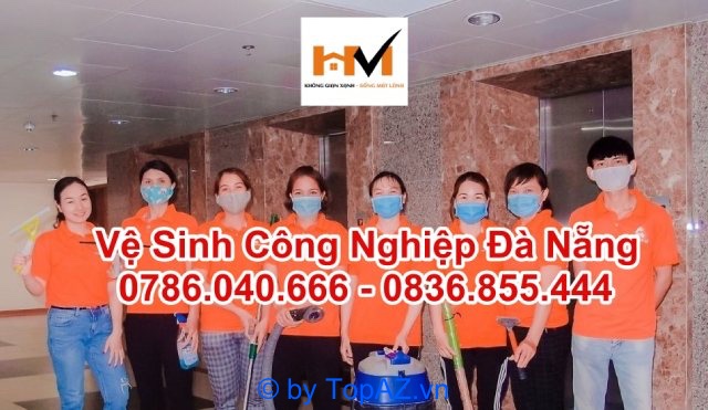 Công ty Vệ sinh Hoàn Mỹ cung cấp đa dạng các dịch vụ vệ sinh tại Đà Nẵng