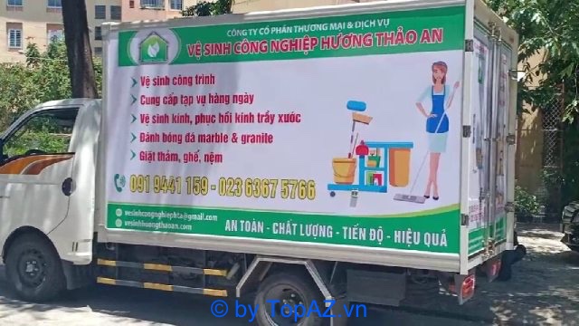 Hương Thảo An là một trong những đơn vị đi đầu trên thị trường dịch vụ vệ sinh công nghiệp