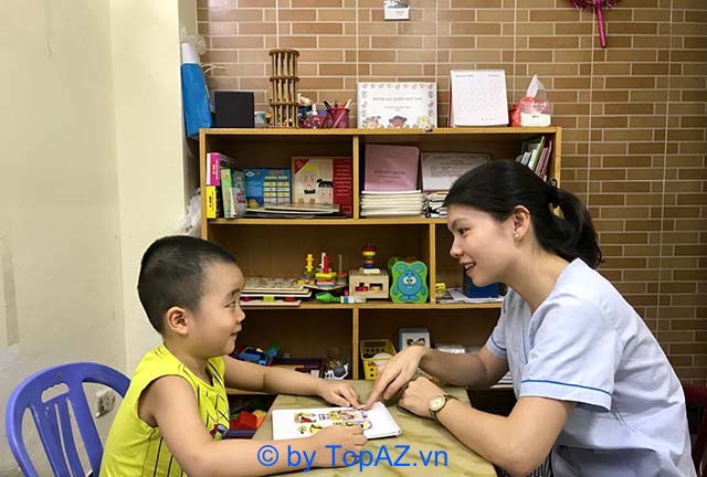 Where to check for language disorders for children in Hanoi?