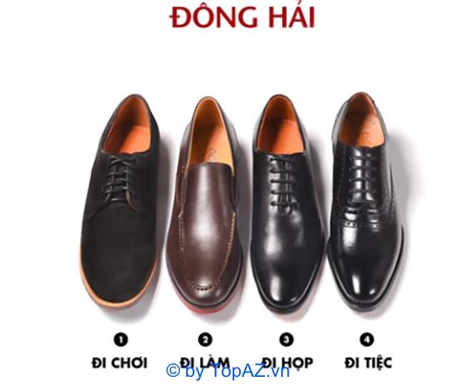 shop bán giày da nam TPHCM