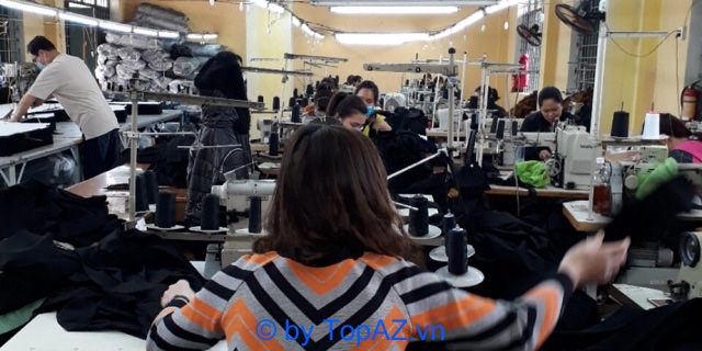 xưởng may quần áo thời trang tại Hà Nội