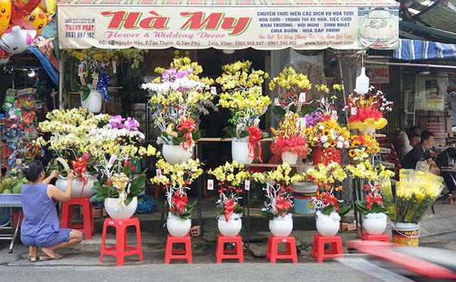 shop hoa tươi quận tân phú