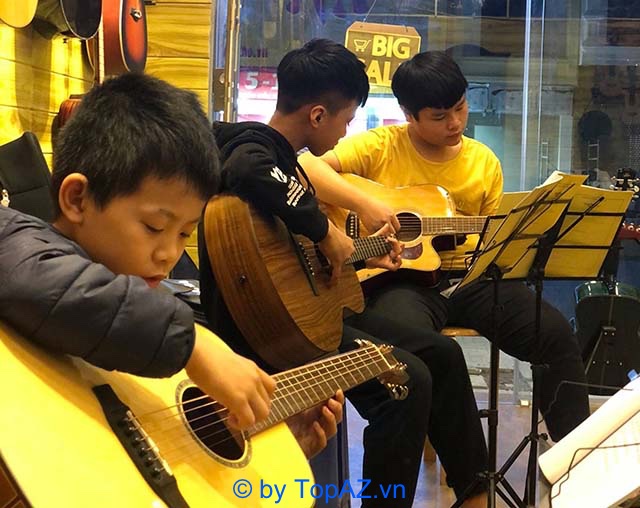Guitar teaching center in Hai Phong
