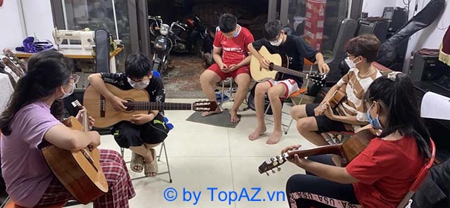 Guitar teaching center in Hai Phong