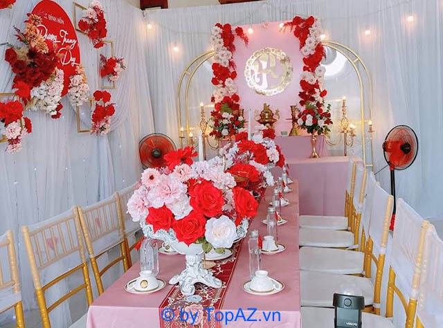 Dịch vụ trang trí tiệc cưới tại Biên Hòa