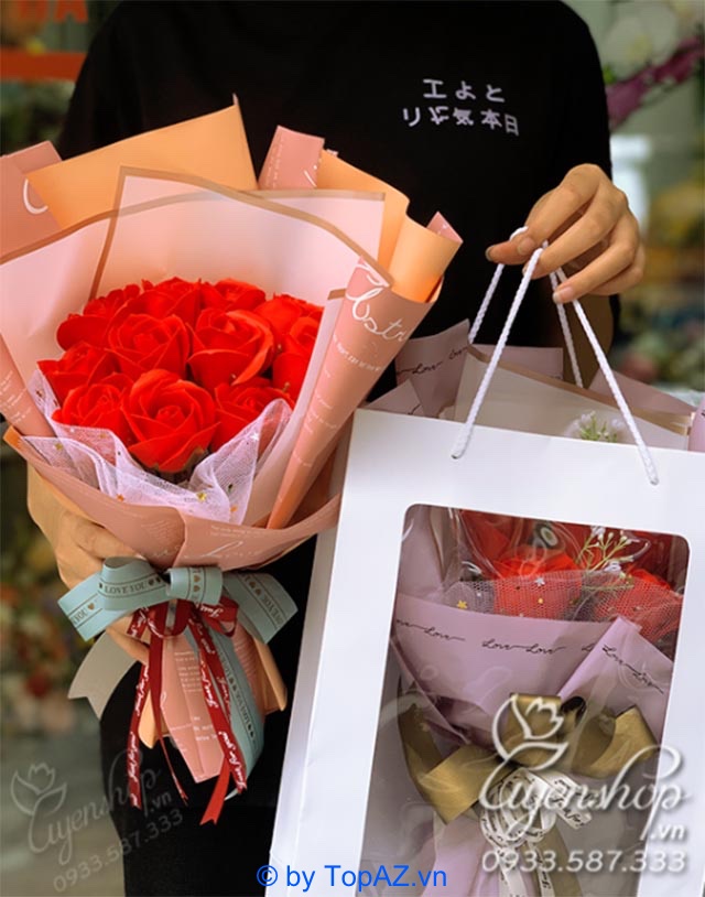 mua hoa giả ở Hà Nội