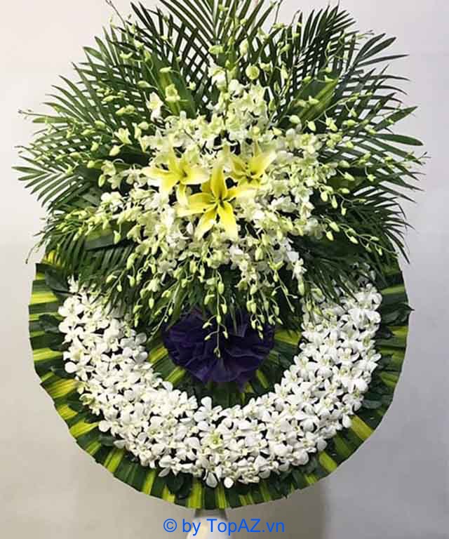 Prestigious address to order funeral wreaths in District 4