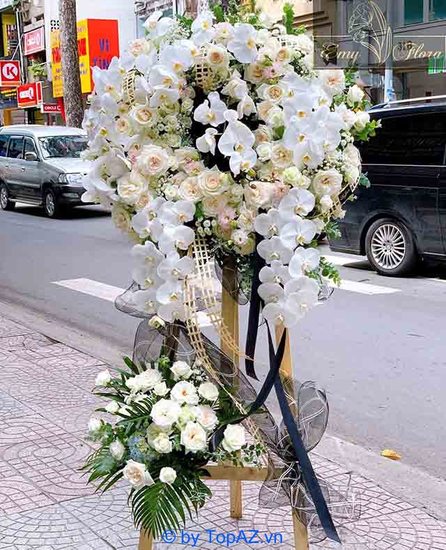 Địa chỉ đặt vòng hoa viếng đám tang tại Quận 4 chất lượng