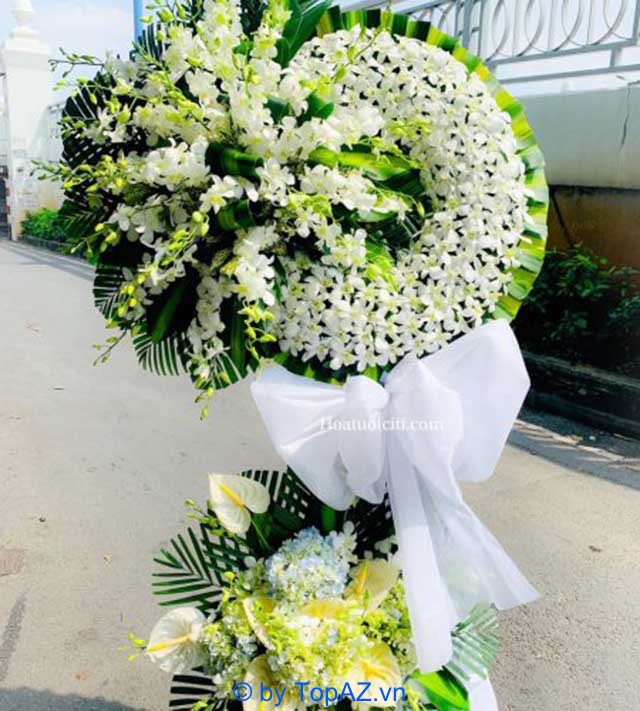 address to order flowers for funerals in District 8