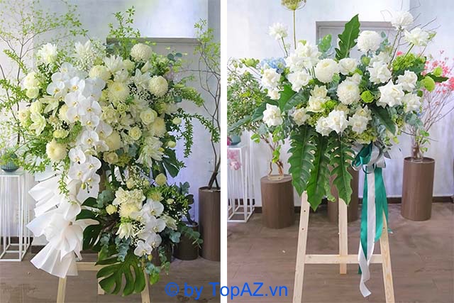 địa chỉ đặt hoa viếng đám tang mẫu đẹp ở quận Phú Nhuận