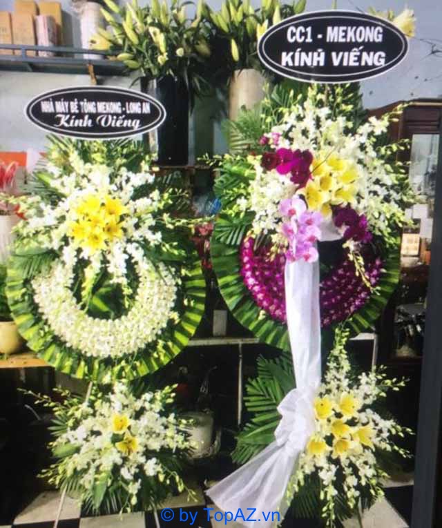 Address to order funeral wreaths in District 5 with quality
