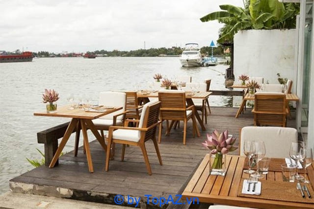 nhà hàng ven sông Sài Gòn