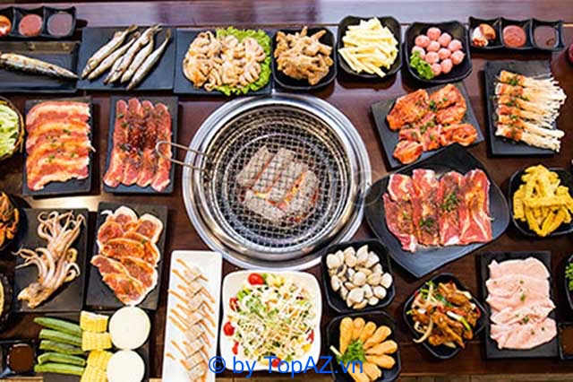 buffet nướng Hàn Quốc ở TPHCM