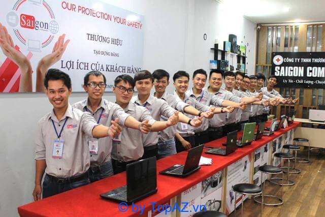 Sài Gòn Computer là đơn vị top đầu trong dịch vụ sửa máy tính, laptop hiện nay