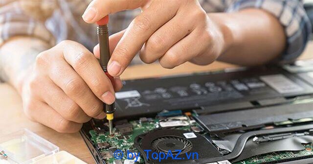 Phải đảm bảo cơ sở vật chất và thiết bị để quá trình sửa chữa máy tính được diễn ra tốt nhất