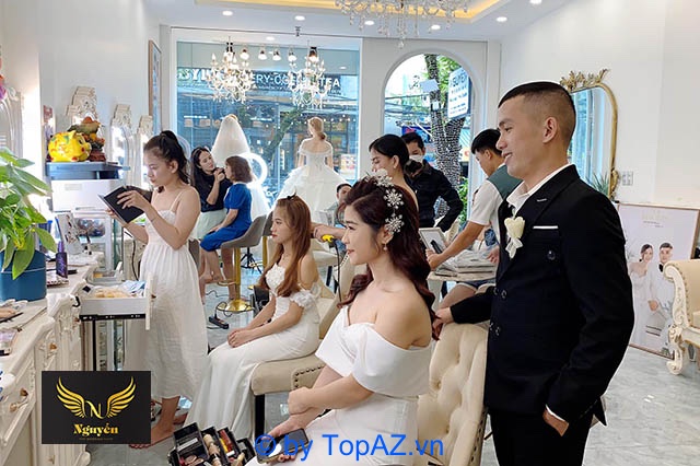 tiệm trang điểm cô dâu ở Quảng Ngãi uy tín