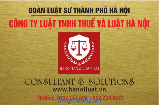 Công ty Luật TNHH Thuế và Luật Hà Nội cung cấp dịch vụ tư vấn pháp lý chuyên nghiệp, tận tâm
