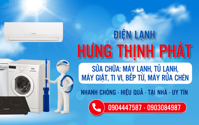 Điện lạnh Hưng Thịnh Phát nhận vệ sinh, sửa chữa mọi loại máy lạnh trên thị trường hiện nay