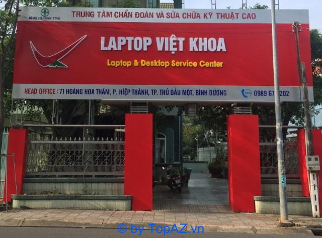 Việt Khoa trung tâm sửa máy tính, laptop cực tốt tại Bình Dương