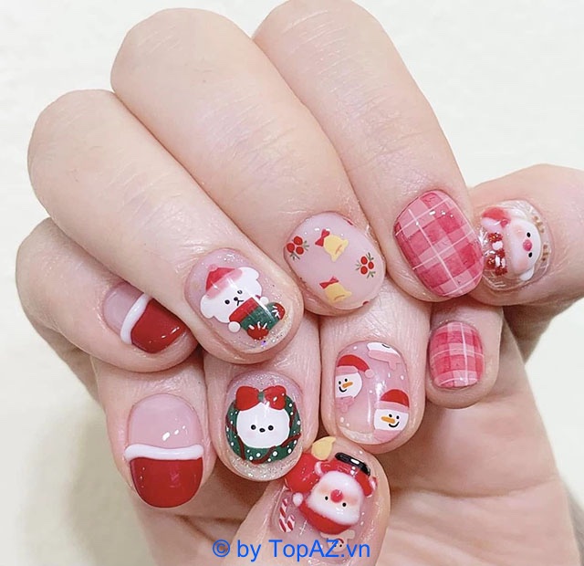 tiệm nail quận Bình Thạnh giá sinh viên