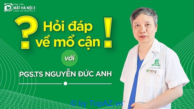 Bác sĩ phẫu thuật mắt chất lượng tại Hà Nội
