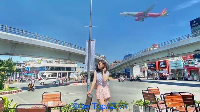 Quán cafe ngắm máy bay tại quận Gò Vấp