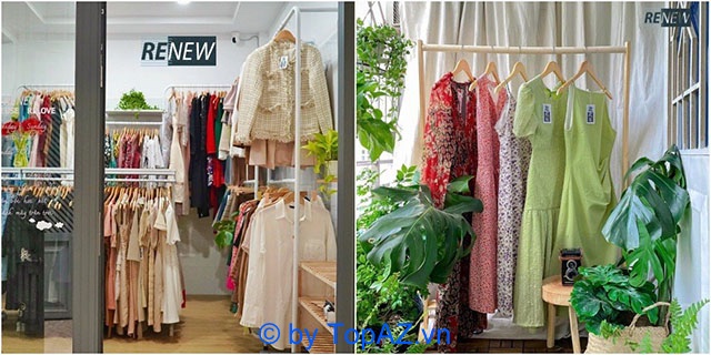 Shop quần áo secondhand ở TPHCM, thời trang renew