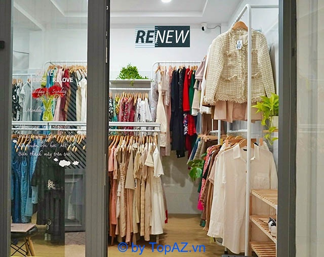 Shop quần áo thời trang renew secondhand Sài Gòn TPHCM 