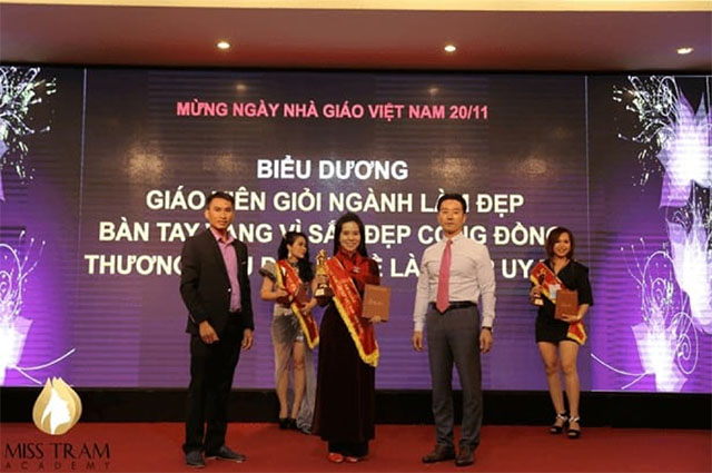Trường đào tạo thẩm mỹ Spa ở Sài Gòn, Miss Tram Academy 