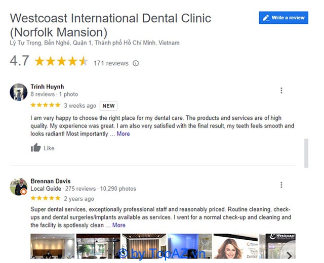 Review Westcoast Dental Clinic District 1