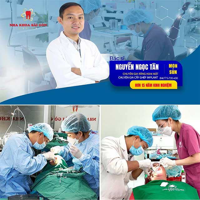 Bác sĩ răng hàm mặt Nguyễn Ngọc Tân nha khoa implant