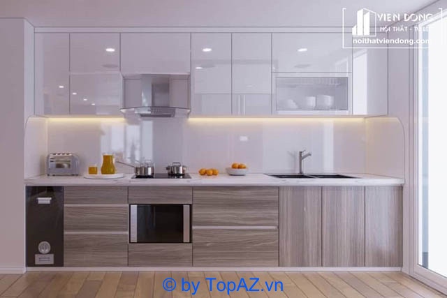 Quality stainless steel kitchen cabinet maker in Hanoi