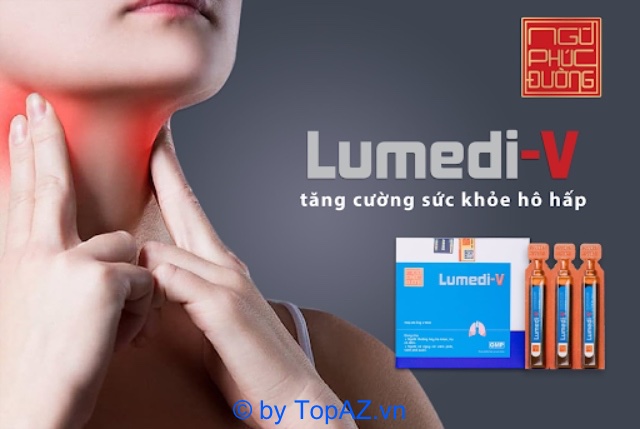 Lumedi-V tăng cường sức khỏe hô hấp