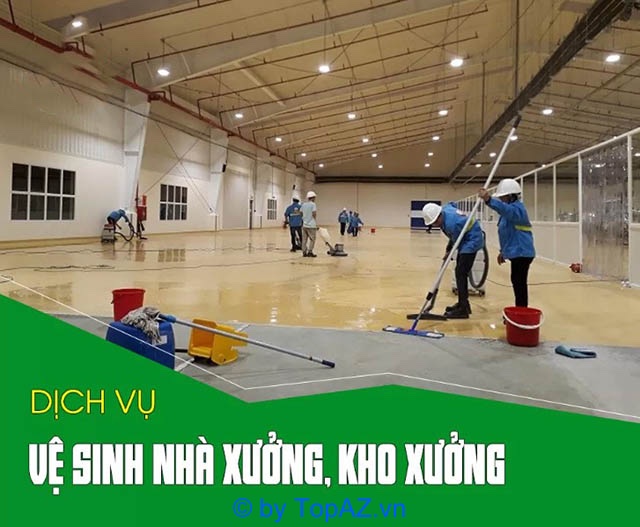 công ty vệ sinh nhà xưởng tại Long An uy tín