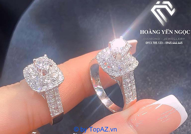 Nhẫn kim cương Hoàng Yến Ngọc Diamond