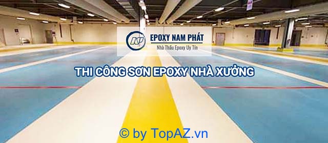 Epoxy paint Binh Duong factory