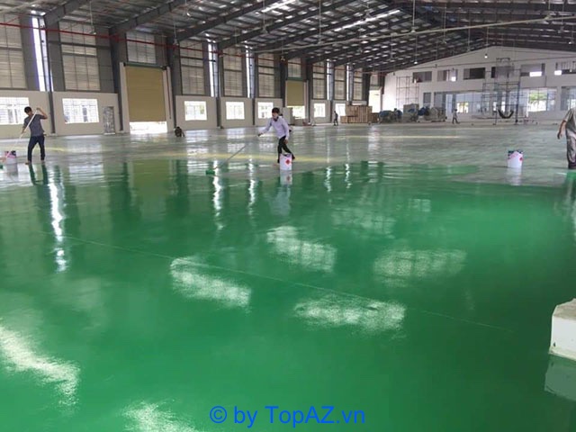 epoxy paint factory floor dong nai